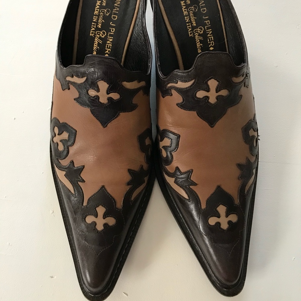 Donald J. Pliner slip on boots